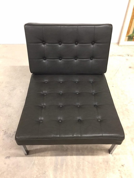 Image 1 of Ernst Josef Althoff Leder-Loungesessel