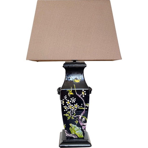 Vintage Fayence d'Art de Rodez Tischlampe