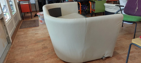 Image 1 of Leolux Leder 2-Sitzer Sofa