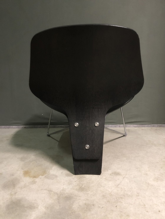 Image 1 of Gebogenes Sperrholz und Metall Lounge Chair's