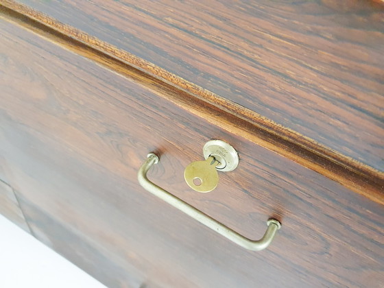 Image 1 of Büro- oder Barschrank aus Palisander aus der Mitte des Jahrhunderts