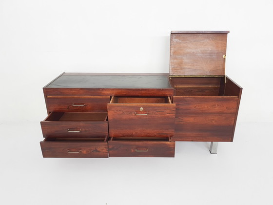 Image 1 of Büro- oder Barschrank aus Palisander aus der Mitte des Jahrhunderts