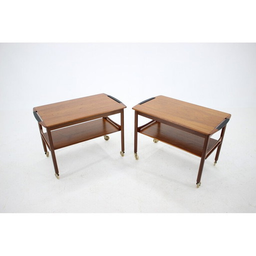 Vintage Teakholz Servierwagen, Dänemark 1960