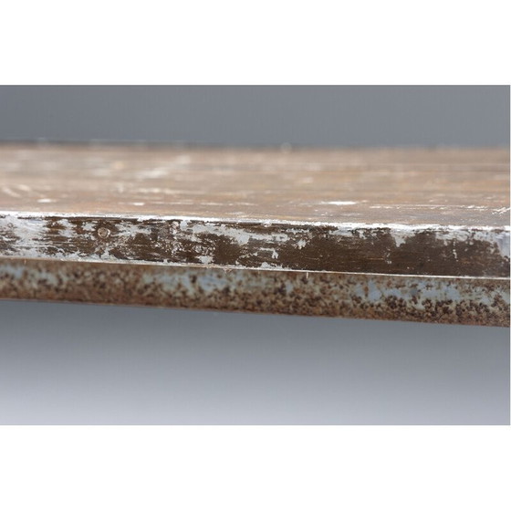 Image 1 of Alter Metzgertisch aus Holz, Frankreich 1950