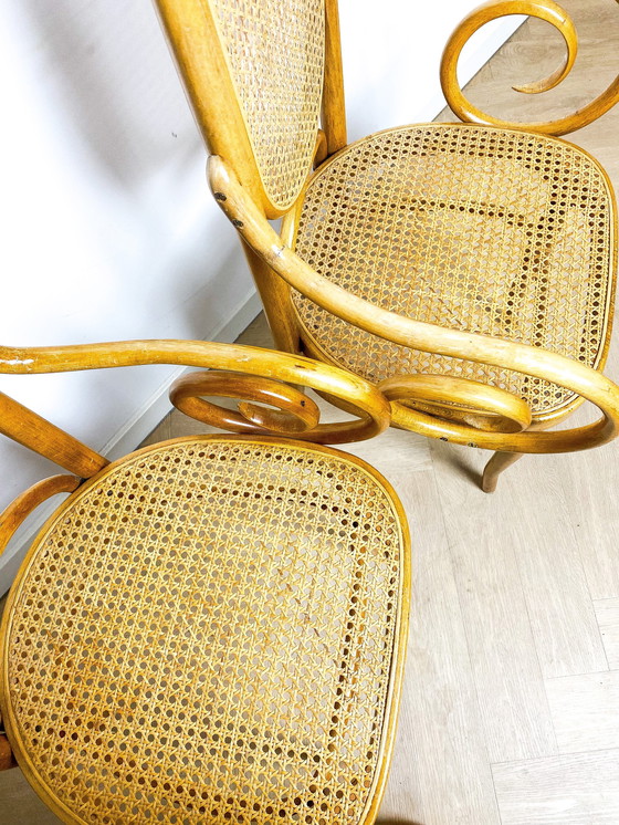 Image 1 of 2 X Thonet Stuhl, Lange Jan, 207Rf