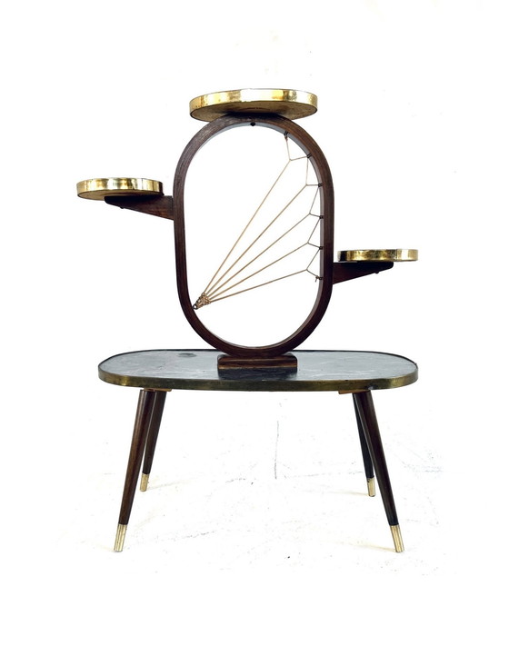 Image 1 of Vintage Formica Pflanztisch 1960er Jahre