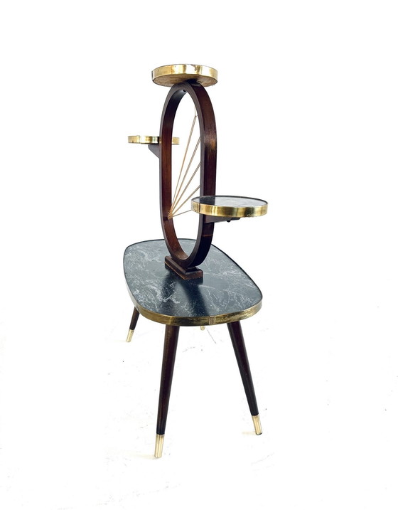 Image 1 of Vintage Formica Pflanztisch 1960er Jahre