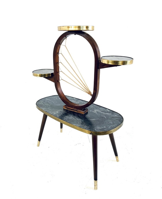 Image 1 of Vintage Formica Pflanztisch 1960er Jahre