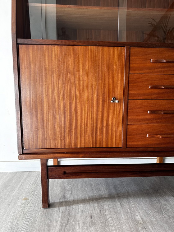 Image 1 of Mid Century Hochregalschrank