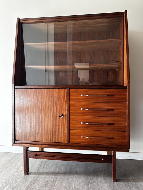 Image 1 of Mid Century Hochregalschrank