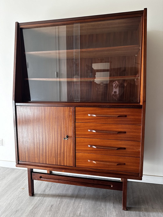 Image 1 of Mid Century Hochregalschrank