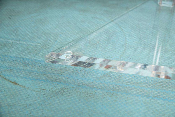 Image 1 of Minimalistischer Kleiderständer aus Acryl, postmoderner Kleiderständer