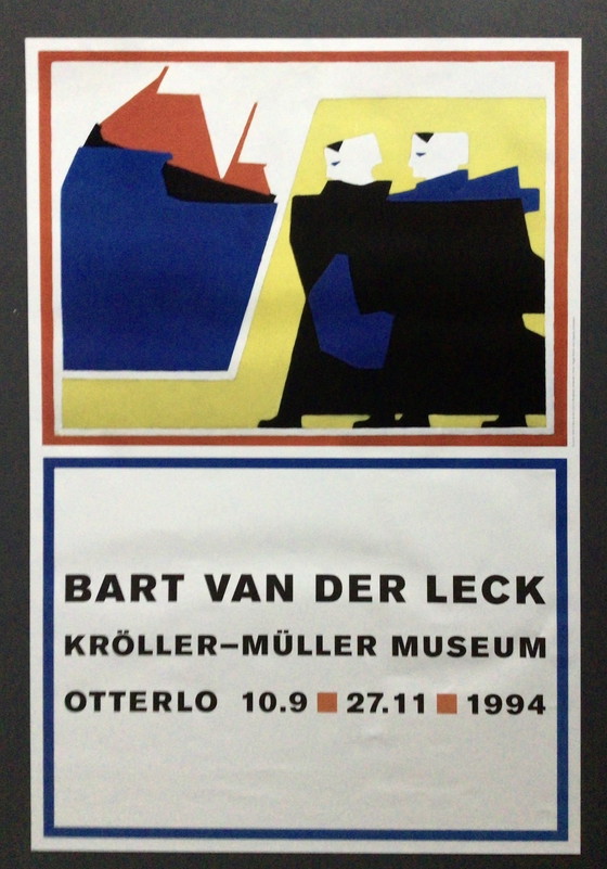 Image 1 of Kunstausstellung Offsetdruck Bart Van Der Leck 'Der Sturm'