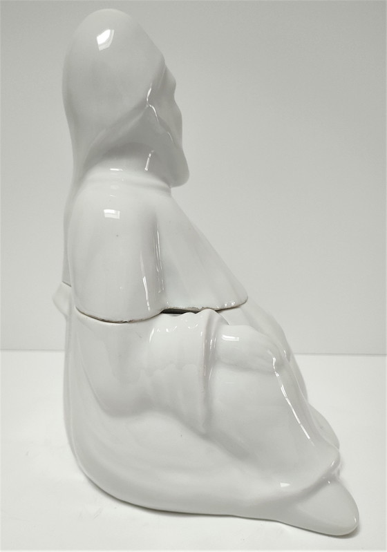 Image 1 of Anthropomorphe Dose Baylac-Porzellan Anfang des 20. Jahrhunderts