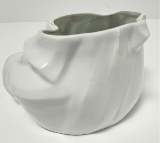 Image 1 of Anthropomorphe Dose Baylac-Porzellan Anfang des 20. Jahrhunderts