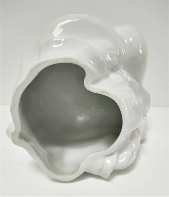 Image 1 of Anthropomorphe Dose Baylac-Porzellan Anfang des 20. Jahrhunderts