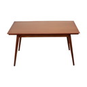 Mid Century Esstisch Teak Furnier 240cm