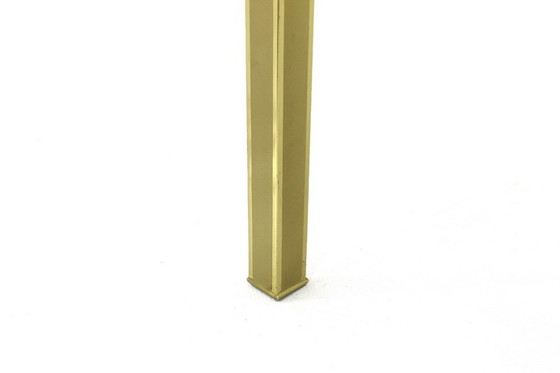 Image 1 of Vereinigte Werkstätten goldener Hollywood Regency Coffee Table / Beistelltisch aus Messing