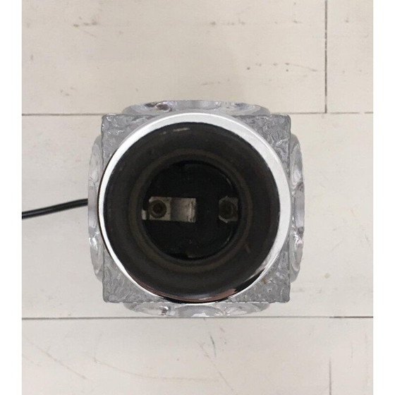 Image 1 of Vintage-Lampe in gestapeltem Glaswürfel