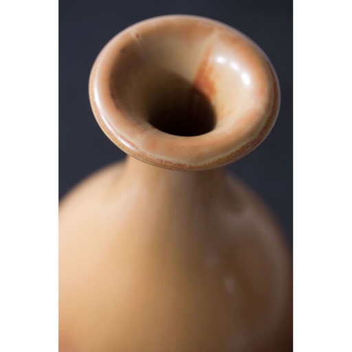 Vase aus Steingut von Gunnar Nylund, Schweden 1940