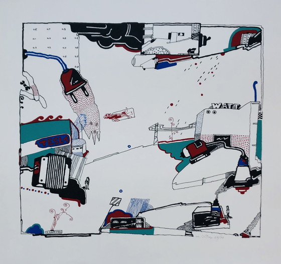 Image 1 of Huibert van Dorp - Siebdruck