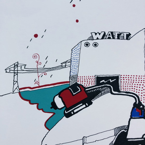 Image 1 of Huibert van Dorp - Siebdruck