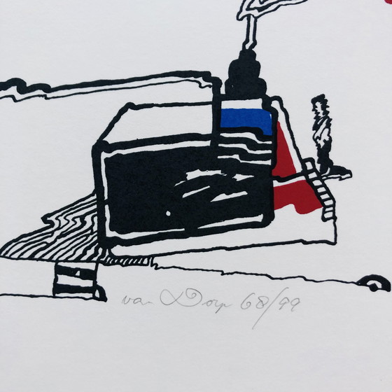 Image 1 of Huibert van Dorp - Siebdruck