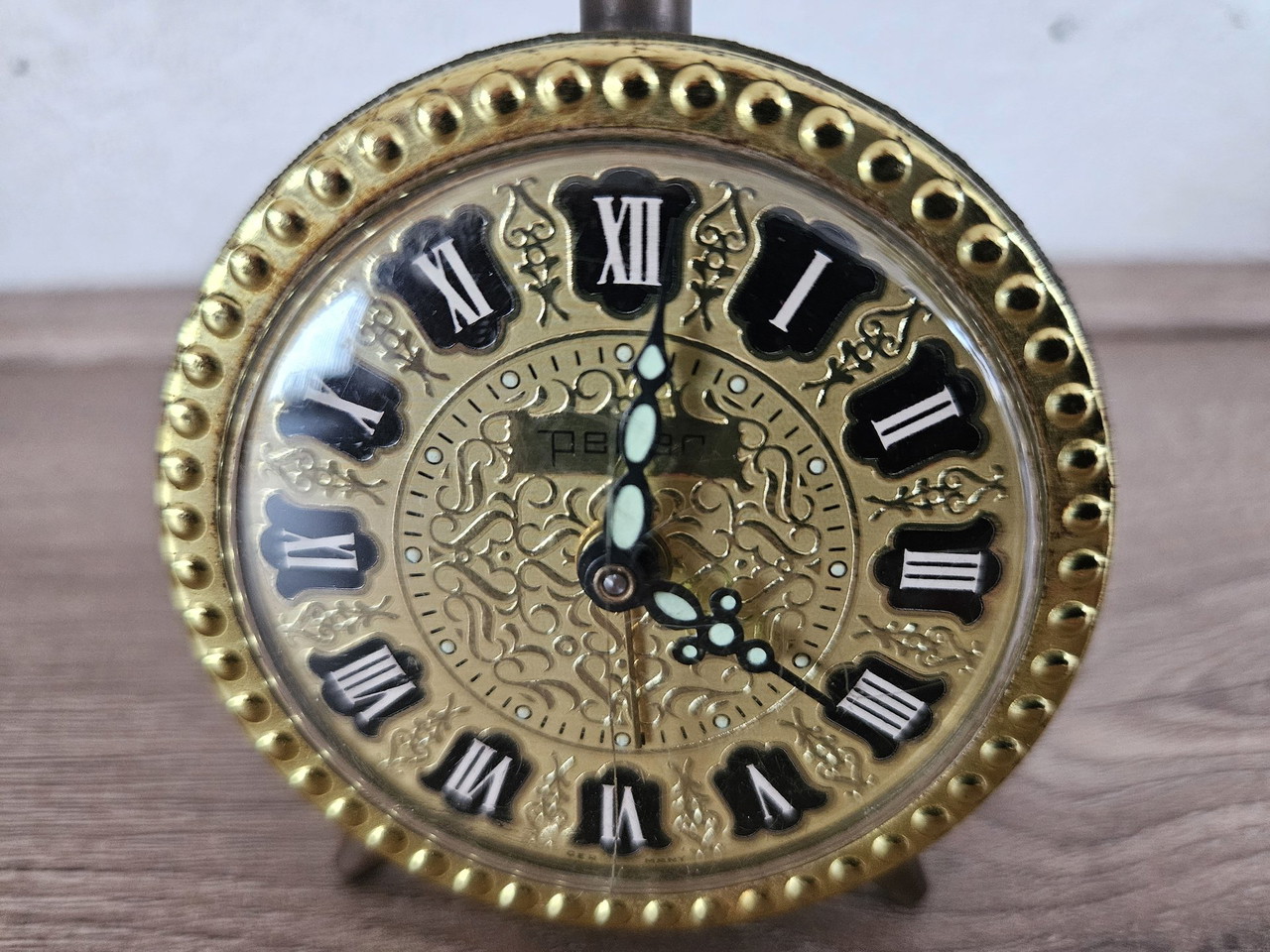 Vintage Antiker Wecker Peter Uhren Gmbh 1970