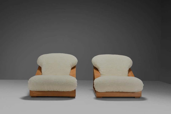 Image 1 of 2x Stilwood Lounge Chairs von Renato Toso und Roberto Pamio