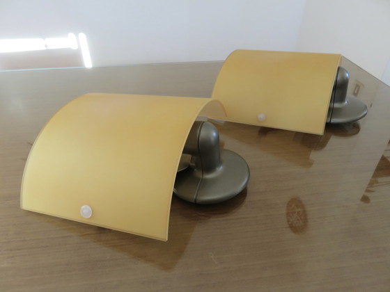 Image 1 of Paar Wandleuchten "Piperita" Herausgeber Flos, Designer Marcello Ziliani, 1994