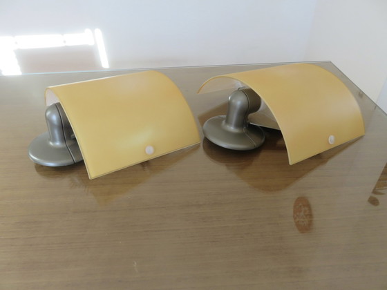 Image 1 of Paar Wandleuchten "Piperita" Herausgeber Flos, Designer Marcello Ziliani, 1994