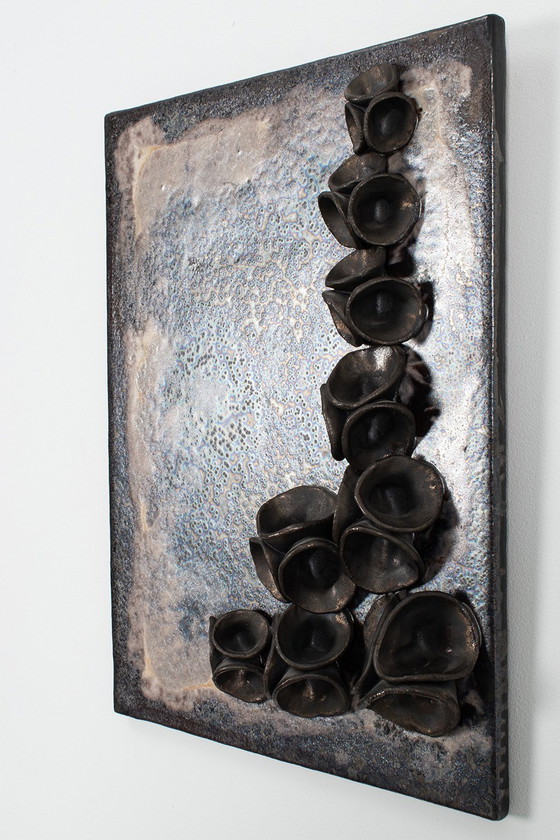 Image 1 of Keramische 3D-Wandskulptur