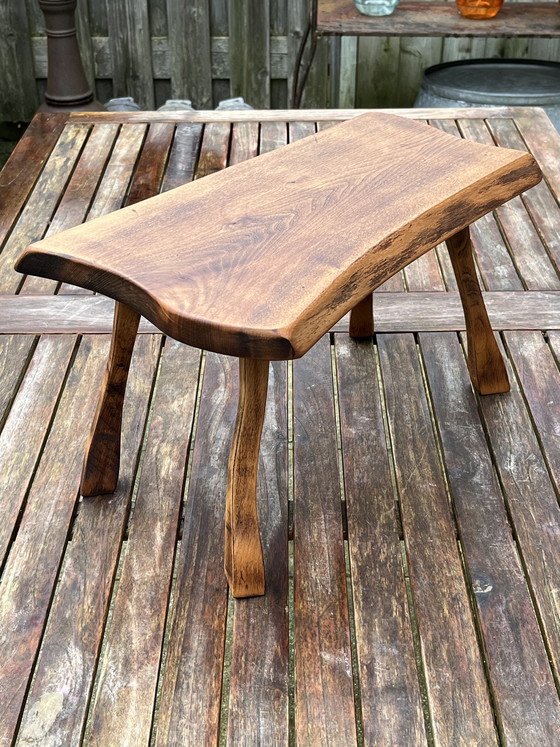 Image 1 of Brutalistischer Vintage-Beistelltisch - Zeitloses Design aus den 60er- und 70er-Jahren