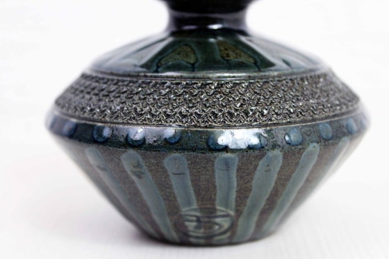 Image 1 of Art Déco-Vase aus elsässischem Sandstein