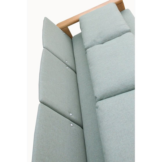 Image 1 of Vintage Skandinavien Sofa aus Eichenholz, 1970er Jahre