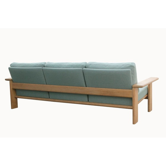 Image 1 of Vintage Skandinavien Sofa aus Eichenholz, 1970er Jahre