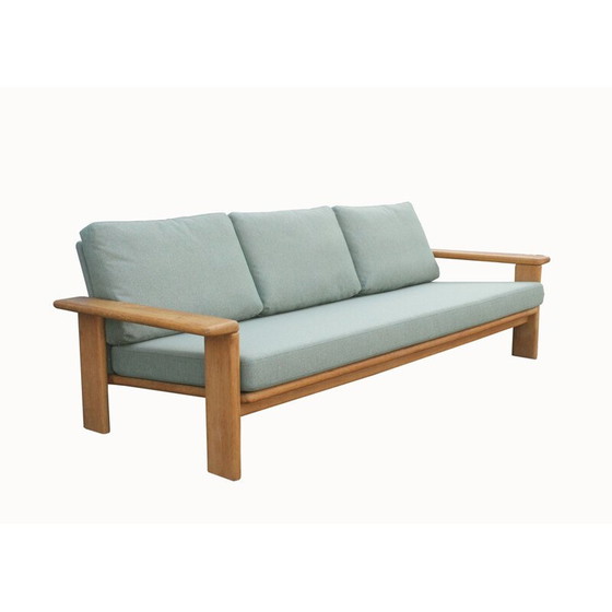 Image 1 of Vintage Skandinavien Sofa aus Eichenholz, 1970er Jahre