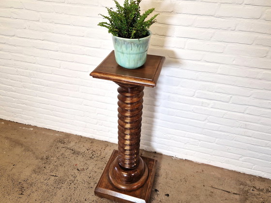 Image 1 of Antiker Weinpressen-Pflanzenständer, Frankreich 1940er Jahre