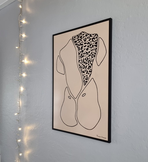 Frances Eckhardt - Handgemalte Kunst A2 Format -C