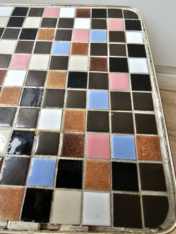 Image 1 of Vintage Mosaik-Beistelltisch