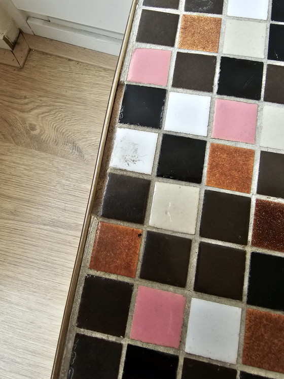 Image 1 of Vintage Mosaik-Beistelltisch