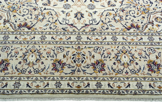 Image 1 of Handgeknüpfter Keshan Kork Orientteppich – 351 X 248 Cm – Traditionelles Design