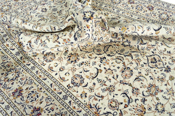 Image 1 of Handgeknüpfter Keshan Kork Orientteppich – 351 X 248 Cm – Traditionelles Design