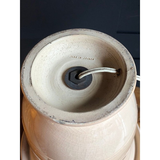 Image 1 of Vintage Art Deco Keramiklampe von Primavera