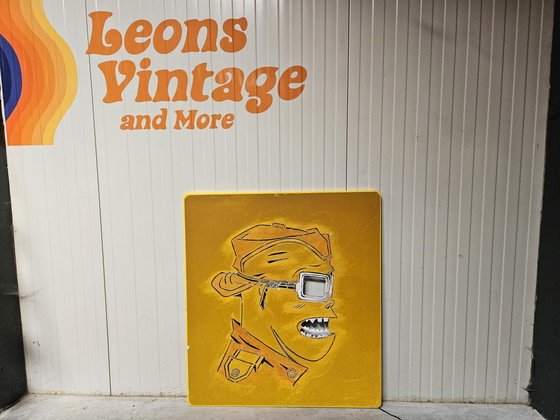 Image 1 of Gorillaz-Kunstwerk groß, beleuchtet