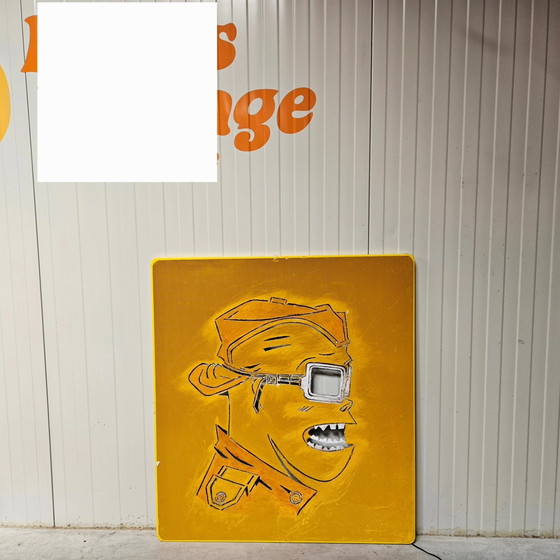 Image 1 of Gorillaz-Kunstwerk groß, beleuchtet