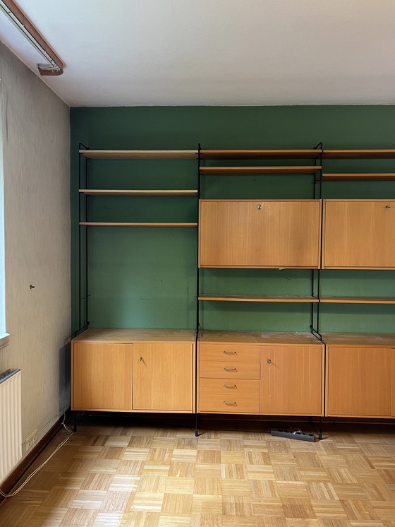 Image 1 of Vintage Omina Regalwand Midcentury 