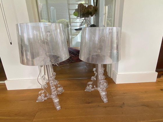 Image 1 of 2x Kartell Bourgie Tischleuchte