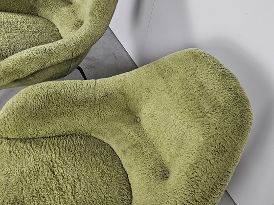 Image 1 of Vintage Set Französisch Sessel Lime Green