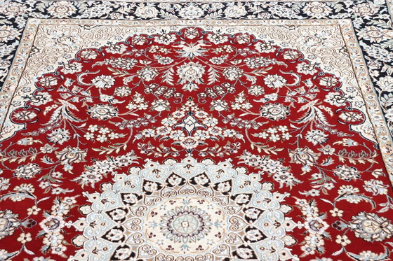 Image 1 of Elegante Perserteppich Handgeknüpft Nain 9 Lah- Size. 248 X 146 Cm –No.401593-01 